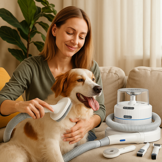 Pamper your furry friend with the 5-in-1 Grooming Kit