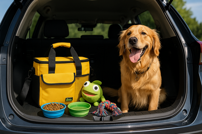 Dog Travel Bag — Airline-Approved, Bowls & Food Containers